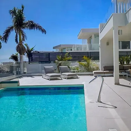 Tropical Villa In A Prestigious Area With Panoramic Views Prázdninový dům Costa Adeje (Tenerife)